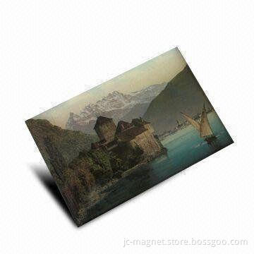 Printed Epoxy Resin Fridge Magnet, Available in Various Sizes